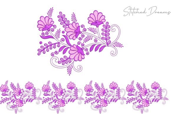 Creative Floral Borders Embroidery Review