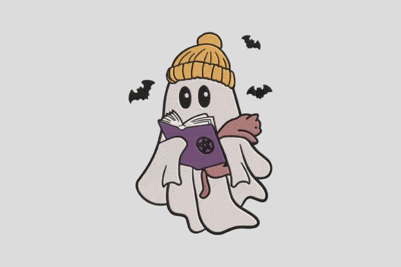 Cute Ghost Embroidery Designs Review