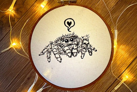 Cute Spider Machine Embroidery Design Review