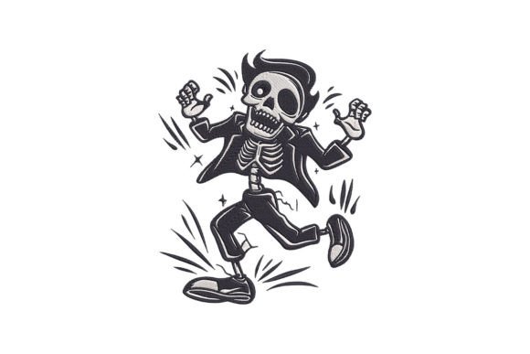 Dancing Skeleton Embroidery Review