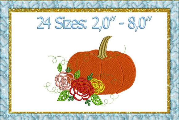 Floral Pumpkin Embroidery Design Review
