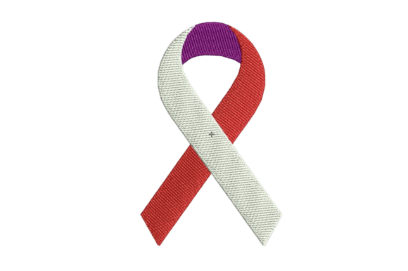 Head Neck Cancer Ribbon Embroidery Review