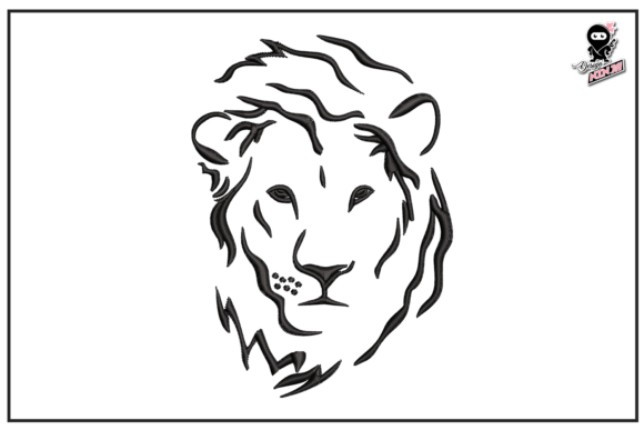 Lion Portrait Embroidery Review