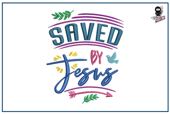 Saved by Jesus Embroidery Design Review