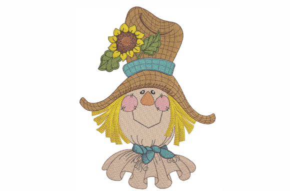 Scarecrow Pumpkin Embroidery Design Review