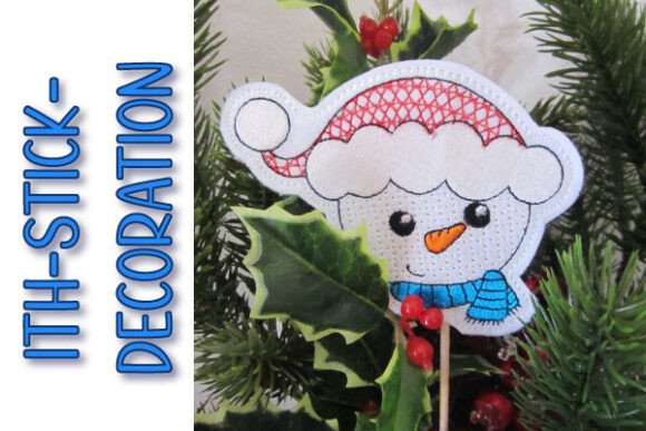 Snowman Stick Embroidery Design Review