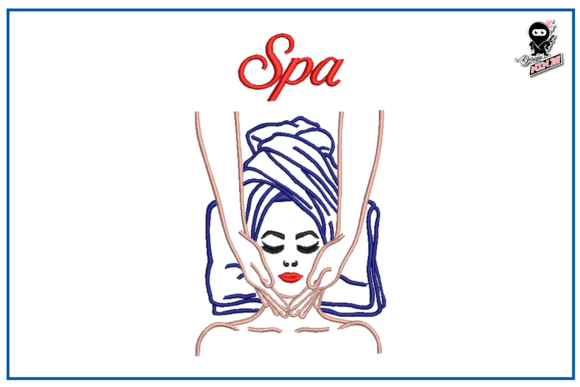 Spa Logo Embroidery Design Review